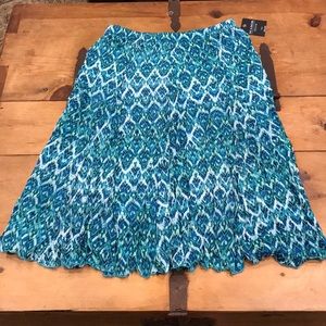 Beautiful aqua/teal blue skirt